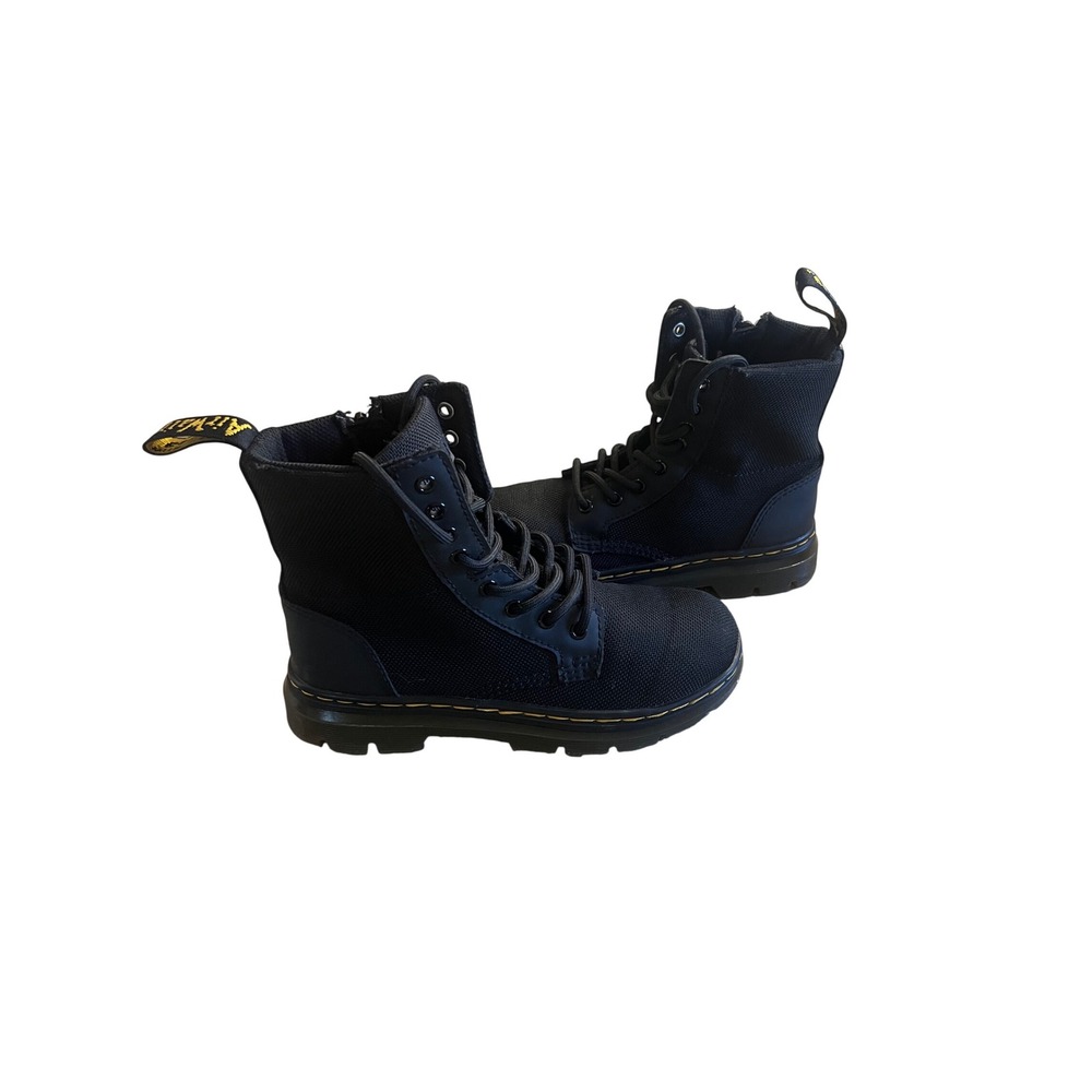 Dr. Martens Combs J Black Utility Combat Boots Kids Size 13 US 12 UK EU 31